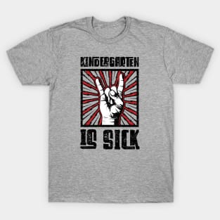 Kindergarten is Sick - Red - Barn Shirt USA T-Shirt